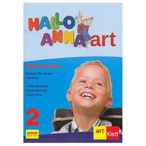 Hallo Anna. Germana - Clasa 2 - Cartea elevului