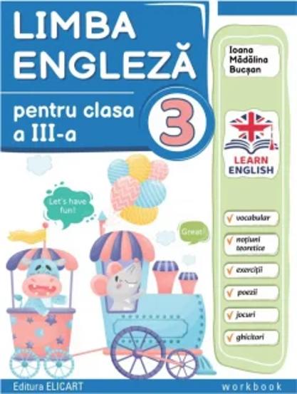 Limba engleza pentru clasa a III-a