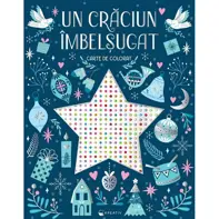 Un Craciun imbelsugat. Carte de colorat