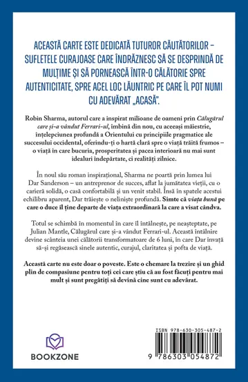 Descopera-ti destinul cu Calugarul care si-a vandut Ferrari-ul (resigilat)