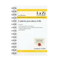 Codul de procedura civila. Cod 811. Actualizat la 1.10.2025