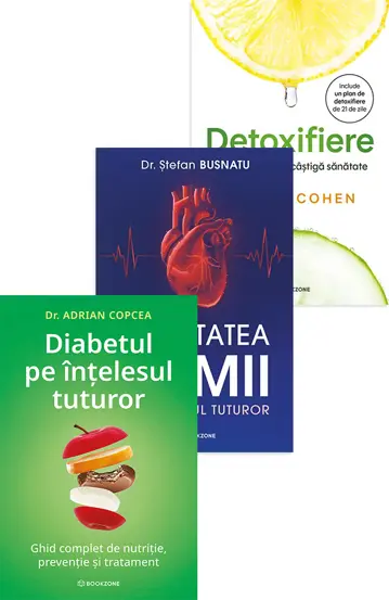 Pachet Trilogia echilibrului interior – metabolism, inima, detoxifiere 