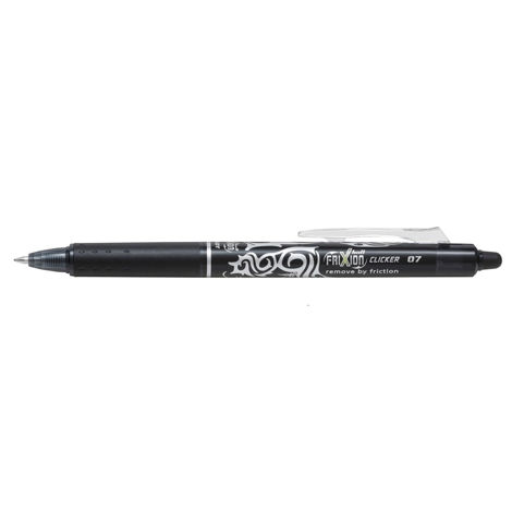 Roller 0.7 Frixion clicker negru Pilot