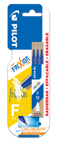 Rezerva roller Frixion 0.5 albastra 3/set blister