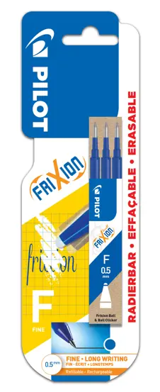 Rezerva roller Frixion 0.5 albastra 3/set blister