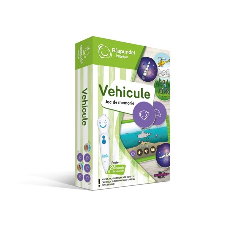 Raspundel Istetel Vehicule: Joc de memorie