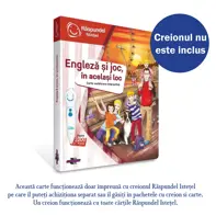 Raspundel Istetel, carte Engleza si joc, in acelasi loc