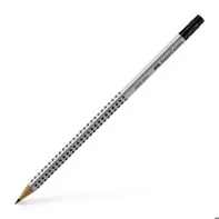 Creion grafit HB cu guma grip Faber Castell