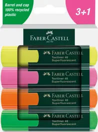 Textmarker 4 buc/set Faber Castell