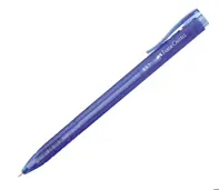 Roller 0.7 mm semigel cu mecanism albastru rx7 Faber Castell
