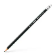 Creion grafit HB cu guma 1112 Faber Castell