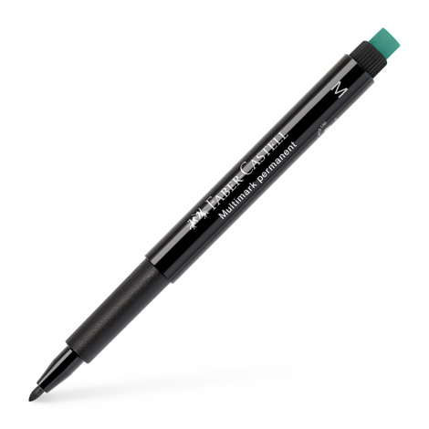 Marker permanent negru M multimark Faber Castell