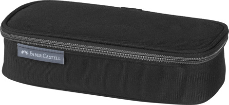Penar oval negru Faber Castell