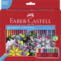 Creioane colorate 60 culori editie speciala Faber Castell