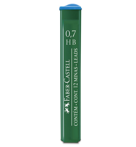 Mina creion 0.7 mm HB polymer Faber Castell