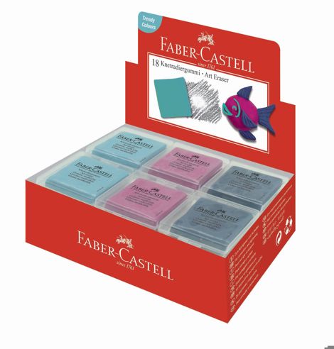 Radiera arta si grafica trend Faber Castell