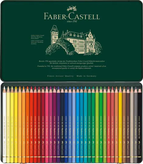 Creioane colorate 36 culori Polychromos Faber Castell