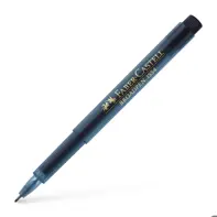 Liner 0.8 mm negru broadpen 1554 Faber Castell