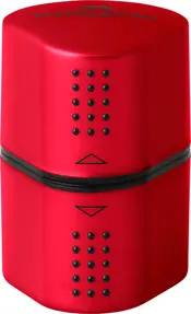 Ascutitoare tripla grip rosie/albastra Faber Castell