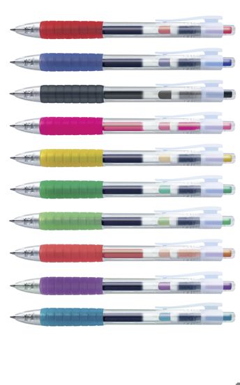 Pix cu gel 0.7 mm fast gel albastru Faber Castell