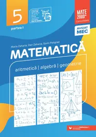 Matematica. Aritmetica, algebra, geometrie. Clasa a V-a, partea I. Mate 2000 – Consolidare (resigilat)