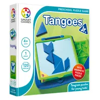Smart Games - Tangoes Jr., joc de logica cu 120 de provocari, 4+ ani, editie internationala