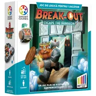Smart Games - Break-out, joc de logica cu 80 de provocari, 10+ ani, editie lb. Romana