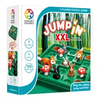 Smart Games - Jump In' XXL, joc de logica cu 100 de provocari, 7+ ani, editie internationala