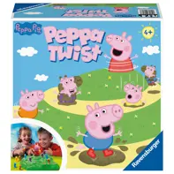 Peppa Pig Ravensburger, joc de societate pentru copii de la 4 ani, multilingv incl. RO