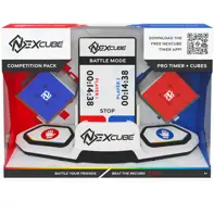 Moyu - Nexcube Set Competitional cu 2 cuburi 3x3 si un timer speedcubing inclus