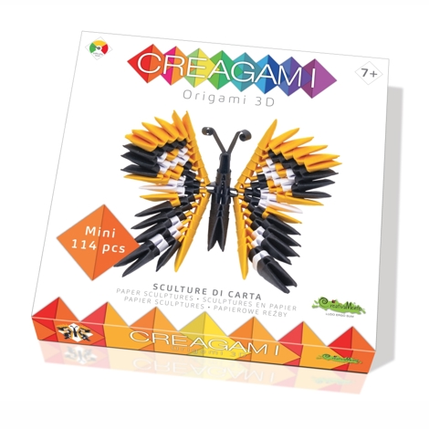Origami 3D, Creagami - Fluture, 114 piese
