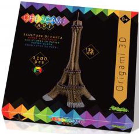 Origami 3D, Creagami - Turnul Eiffel, 1100 piese