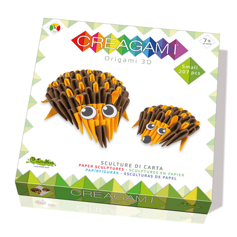 Origami 3D, Creagami - Arici, 204 piese