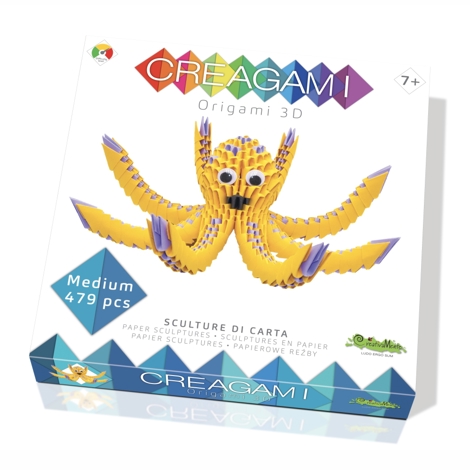 Origami 3D, Creagami - Caracatita, 479 piese