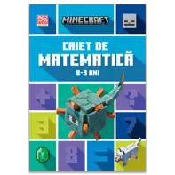 Minecraft - Caiet de matematica 8-9 ani