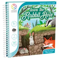 Smart Games - Down the Rabbit Hole, joc de logica cu 48 de provocari, 5+ ani, editie internationala