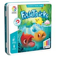 Smart Games - FishTricks, joc de logica cu 48 de provocari, 5+ ani, editie internationala