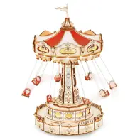 Puzzle 3D din lemn Swing Ride