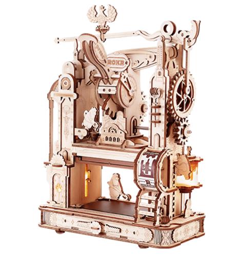 Puzzle 3D din lemn Printing press