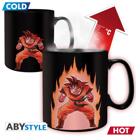 Cana termosensibila Dragon Ball DBZ/Goku, 460 ml