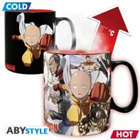 Cana termosensibila One Punch Man Heroes, 460 ml