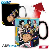 Cana termosensibila My Hero Academia Group, 460 ml
