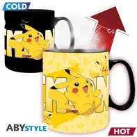 Cana termosensibila Pokemon Pikachu, 460 ml