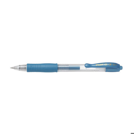 Roller cu gel G2 metalic 0.7 albastru Pilot