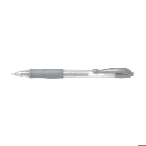 Roller cu gel G2 metalic 0.7 argintiu Pilot