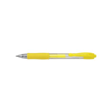 Roller cu gel G2 neon 0.7 galben Pilot
