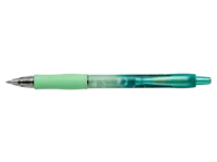 Roller cu gel G2 Bubble 0.7 verde scriere albastru
