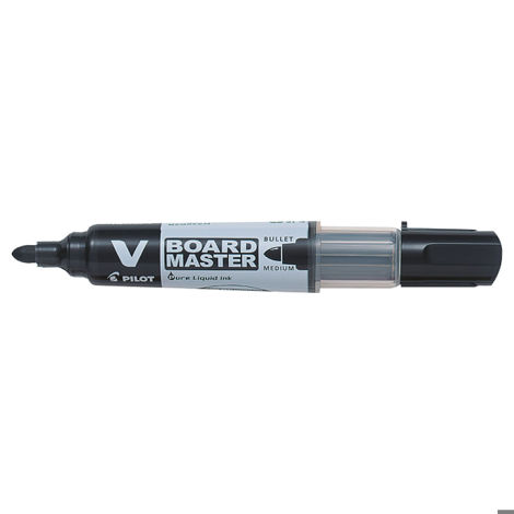 Marker tabla vf rotund Vboard master negru begreen