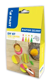 Set Pintor Diy Cork Coasters