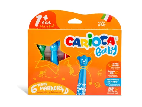 Carioca Baby Marker 1+ 6/set